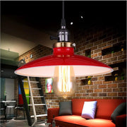 Vintage Retro Metall Schirm Pendelleuchte - Moderne-Lampen.de