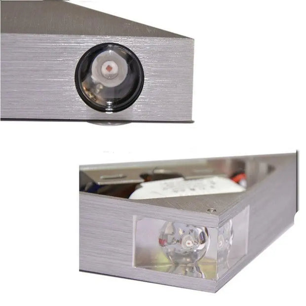 Moderne LED Wandleuchte im Dreiecksdesign - Moderne-Lampen.de