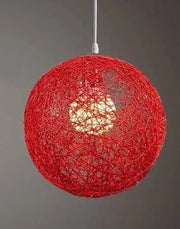 Vintage Rattan Pendelleuchte - Moderne-Lampen.de
