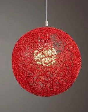 Vintage Rattan Pendelleuchte - Moderne-Lampen.de