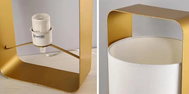 Moderne Rahmen schwebende Laterne Tischlampe - Moderne-Lampen.de