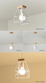 Vintage Pendelleuchte mit Käfig - Moderne-Lampen.de