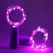 LED Weinflasche Lichterkette - Moderne-Lampen.de