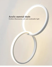 Kreisförmige LED Pendelleuchte - Moderne-Lampen.de