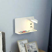 LED Wandleuchte für Nachttisch mit USB-Ladegerät - Moderne-Lampen.de