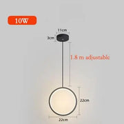 Kreisförmige LED Pendelleuchte - Moderne-Lampen.de