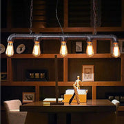 Vintage Industrial Rohr Pendelleuchte - Moderne-Lampen.de