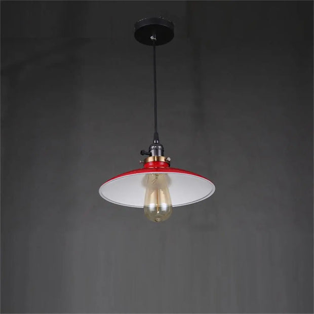Vintage Retro Metall Schirm Pendelleuchte - Moderne-Lampen.de