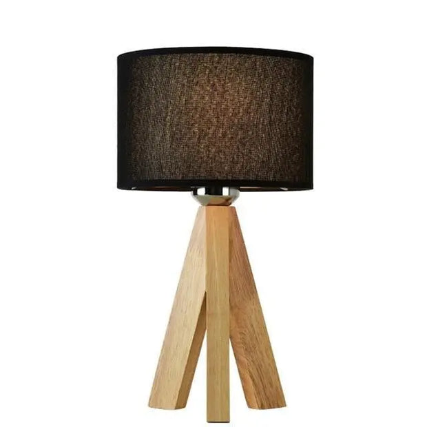 Dreibeinige Holzsockellampe - Moderne-Lampen.de