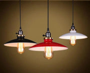Vintage Retro Metall Schirm Pendelleuchte - Moderne-Lampen.de