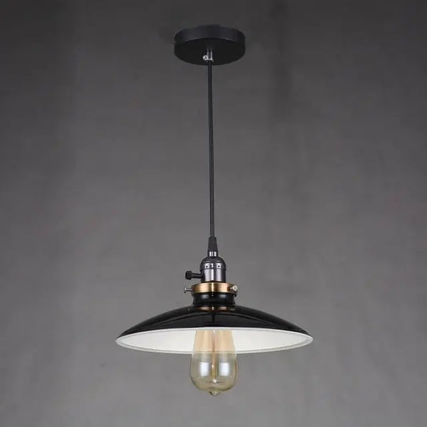 Vintage Retro Metall Schirm Pendelleuchte - Moderne-Lampen.de