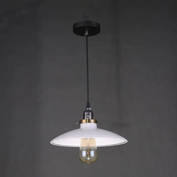 Vintage Retro Metall Schirm Pendelleuchte - Moderne-Lampen.de