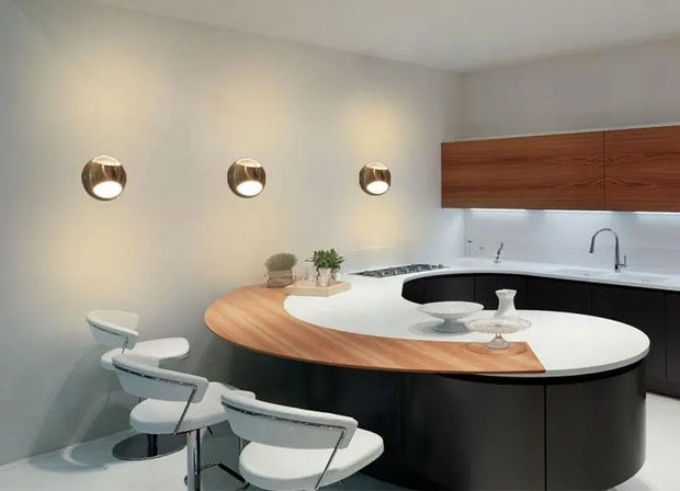 Moderne Nordische Licht Bounce Runde Lampe - Moderne-Lampen.de