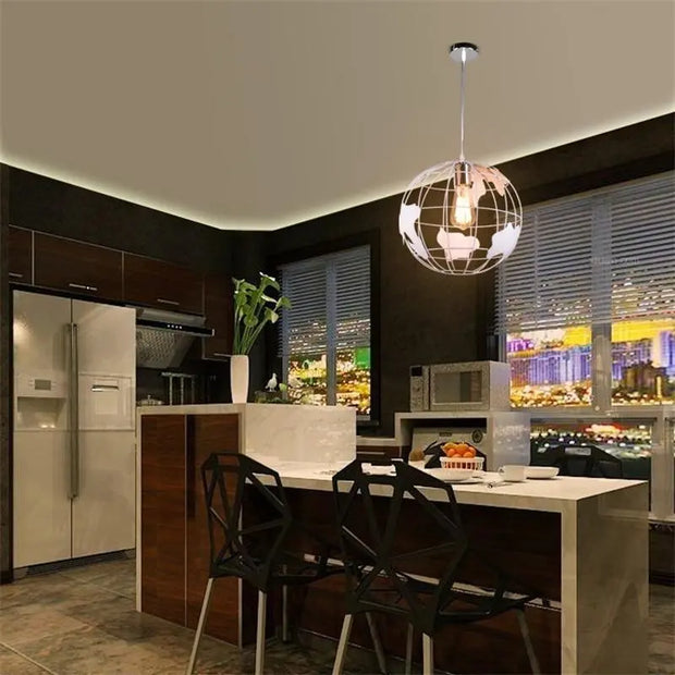 Moderne Nordische Weltkugel Pendelleuchte - Moderne-Lampen.de