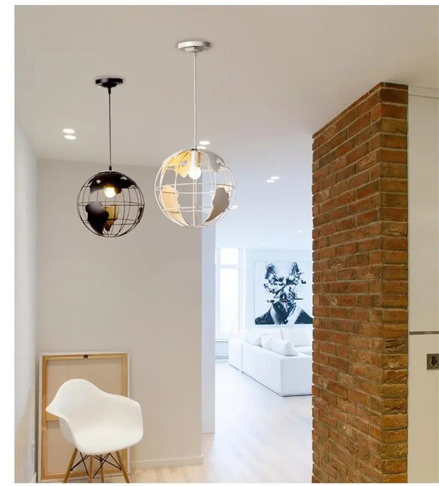 Moderne Nordische Weltkugel Pendelleuchte - Moderne-Lampen.de