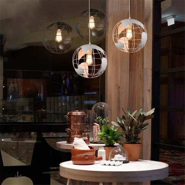 Moderne Nordische Weltkugel Pendelleuchte - Moderne-Lampen.de