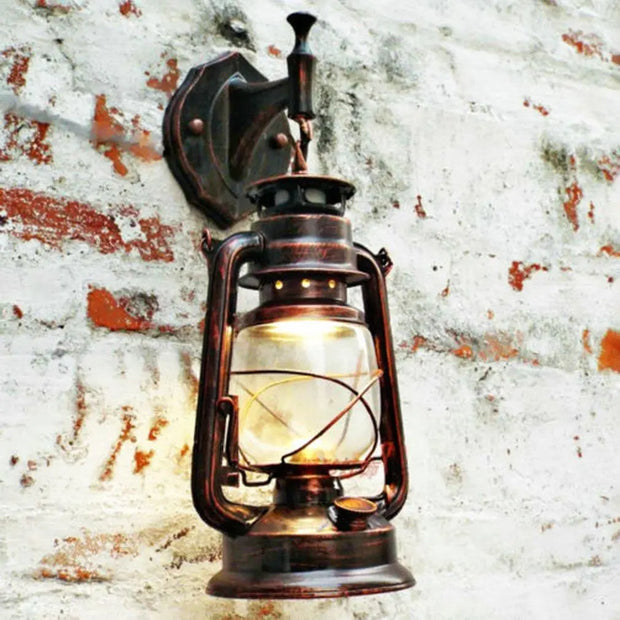 Vintage Laternenstil Wandleuchte - Moderne-Lampen.de