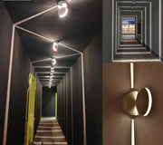 Runde Wandleuchte LED Lampe - Moderne-Lampen.de