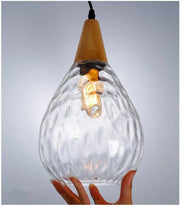 Moderne nordische Tropfen-Glas Pendelleuchte - Moderne-Lampen.de