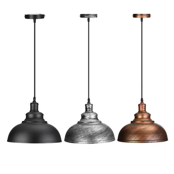 Vintage Industrial Pendelleuchte mit Kuppel - Moderne-Lampen.de