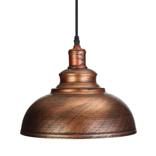 Vintage Industrial Pendelleuchte mit Kuppel - Moderne-Lampen.de