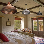 Vintage Industrial Pendelleuchte mit Kuppel - Moderne-Lampen.de