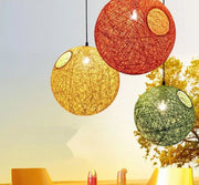 Vintage Rattan Pendelleuchte - Moderne-Lampen.de