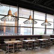 Moderne Nordische Schmiedeeisen Pendelleuchte Käfiglampe - Moderne-Lampen.de