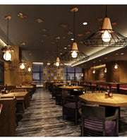 Moderne Nordische Schmiedeeisen Pendelleuchte Käfiglampe - Moderne-Lampen.de