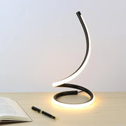 Dimmbare Spiral Tischlampe - Moderne-Lampen.de