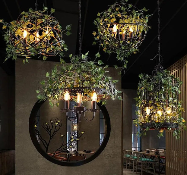 Vintage Industrial Vogelkäfig Pendelleuchte - Moderne-Lampen.de