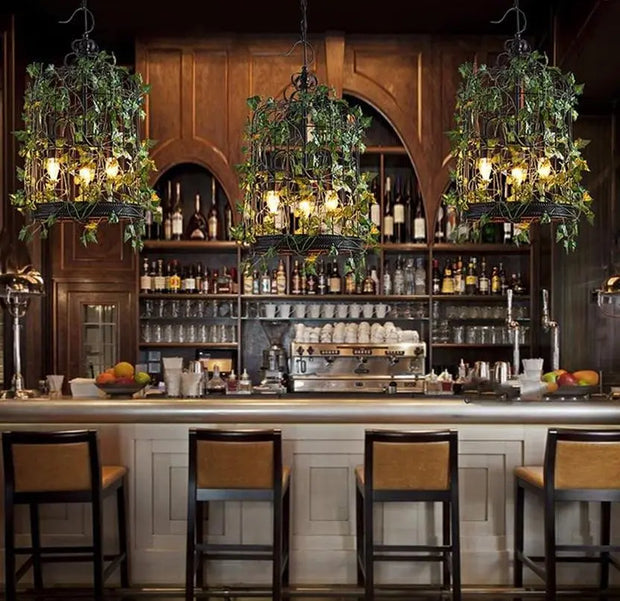 Vintage Industrial Vogelkäfig Pendelleuchte - Moderne-Lampen.de