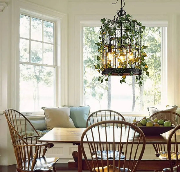 Vintage Industrial Vogelkäfig Pendelleuchte - Moderne-Lampen.de