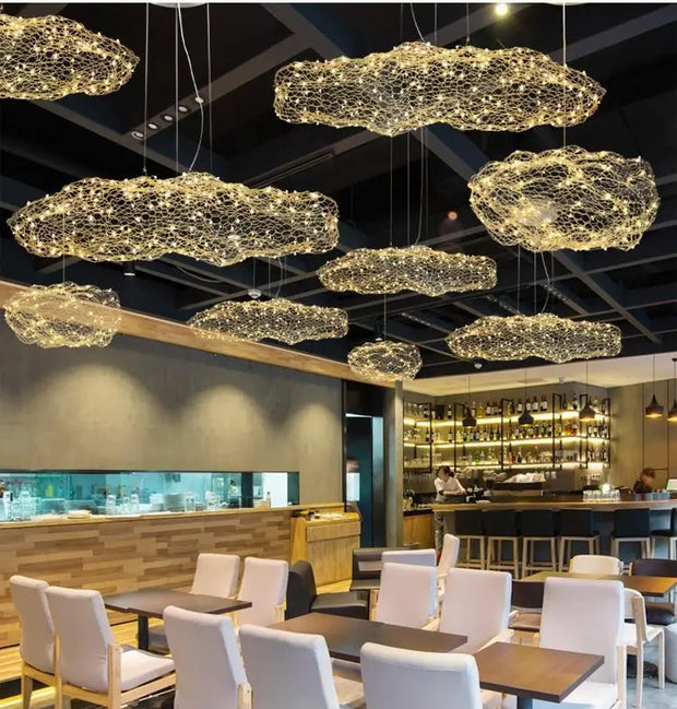 Moderne Art Deco Sternenlicht Gepunktete Wolkenlampen - Moderne-Lampen.de